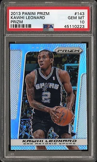 2013 Panini Prizm 143 Kawhi Leonard Prizm PSA 10