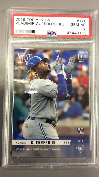 2019 Topps Now 176 Vladimir Guerrero Jr. PSA 10