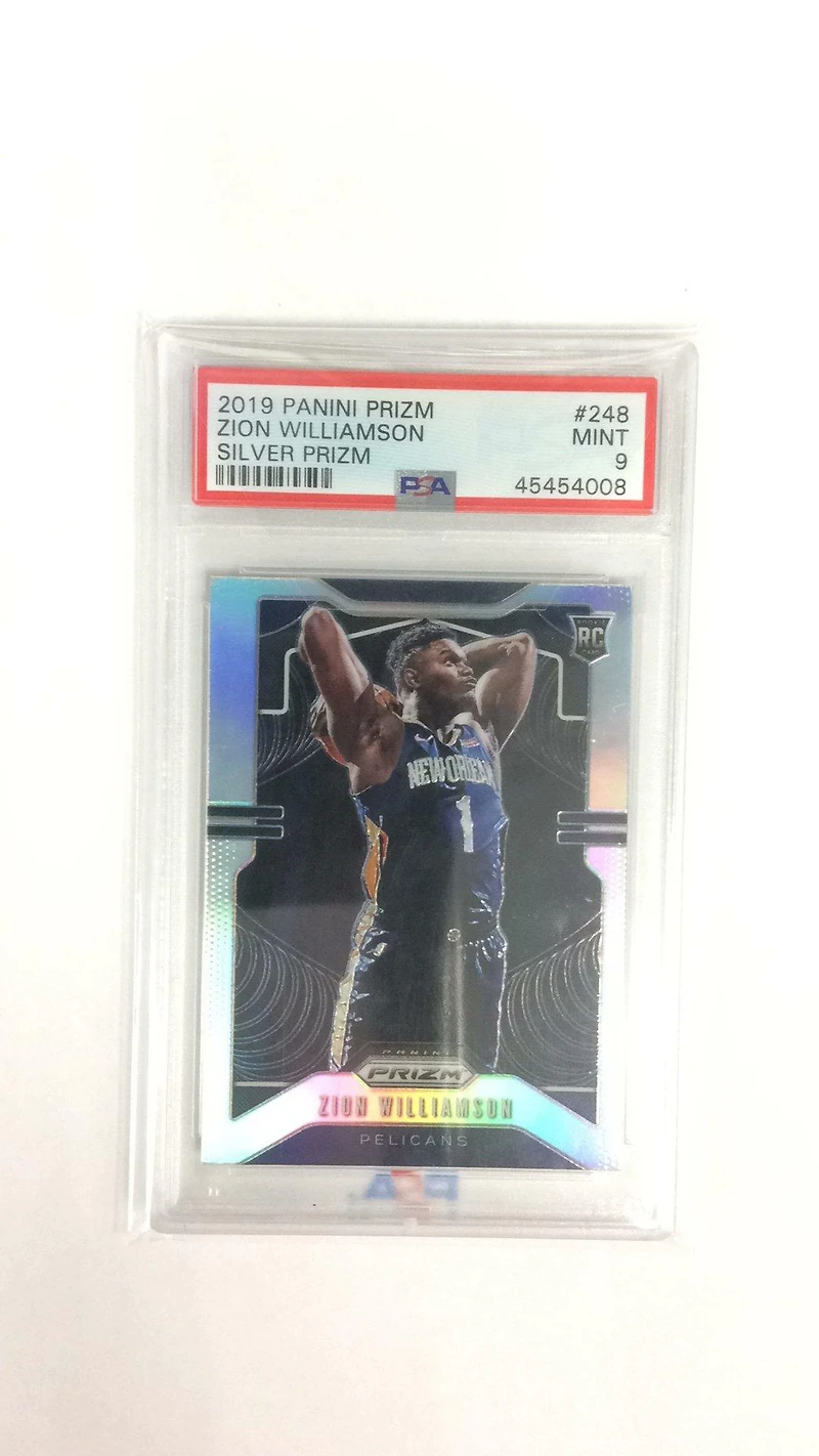 2019 Panini Prizm 248 Zion Williamson Silver Prizm PSA