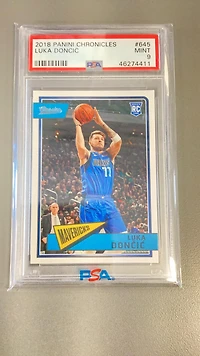 2018 Panini Chronicles 645 Luka Doncic PSA 9