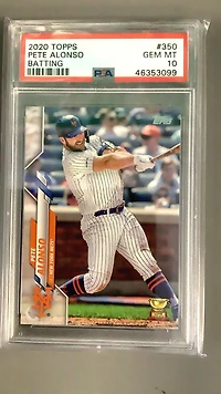 2020 Topps 350 Pete Alonso PSA 10