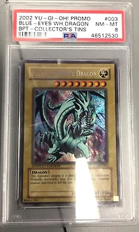 2002 Yu-gi-oh! Promo Bpt-collector's Tins 003 Blue-eyes White Dragon PSA