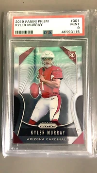 2019 Panini Prizm 301 Kyler Murray PSA