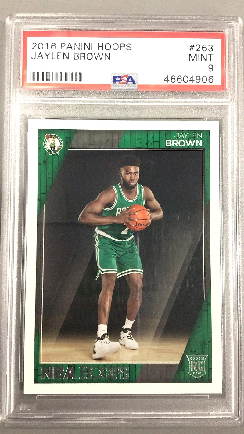2016 Panini Hoops 263 Jaylen Brown PSA