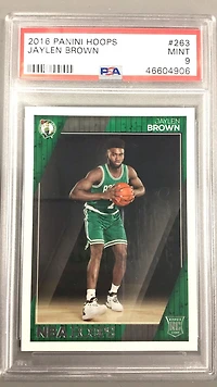 2016 Panini Hoops 263 Jaylen Brown PSA