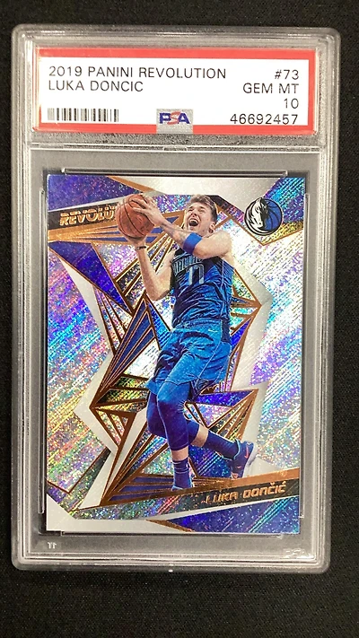 2019 Panini Revolution 73 Luka Doncic PSA