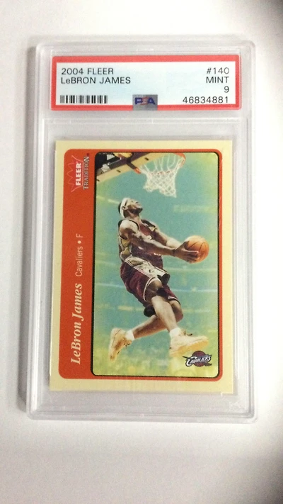 2004 Fleer Tradition 140 Lebron James PSA