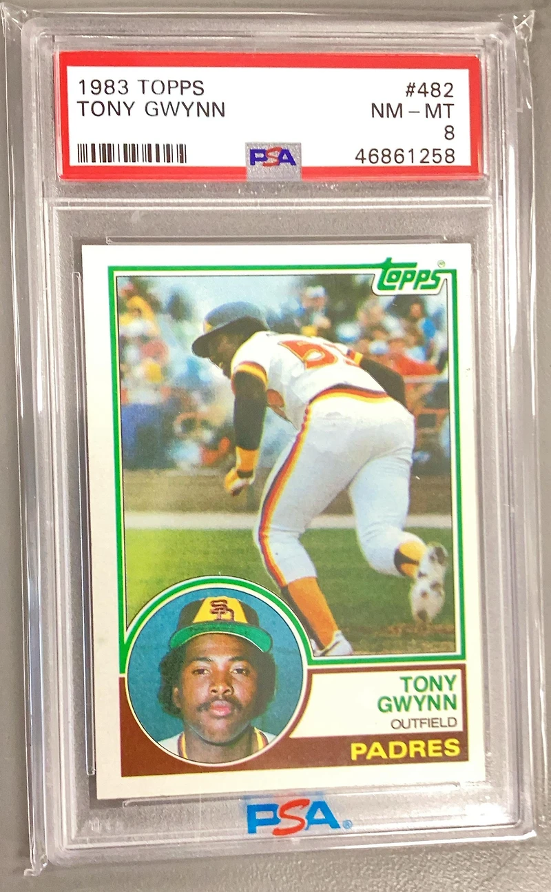1983 Topps 482 Tony Gwynn PSA