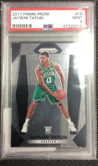 2017 Panini Prizm 16 Jayson Tatum PSA
