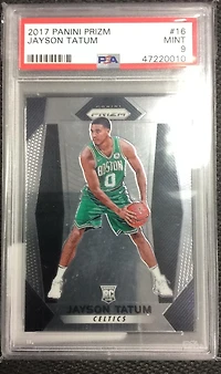 2017 Panini Prizm 16 Jayson Tatum PSA