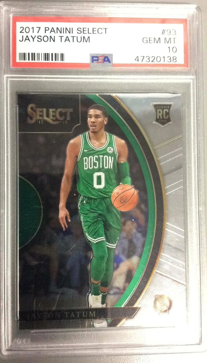 2017 Panini Select 93 Jayson Tatum PSA 10