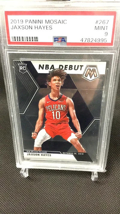 2019 Panini Mosaic 267 Jaxson Hayes PSA 9