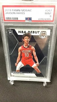 2019 Panini Mosaic 267 Jaxson Hayes PSA 9