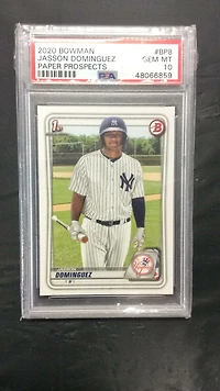 2020 Bowman Paper Prospects Bp8 Jasson Dominguez PSA 10