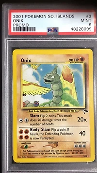 2001 Pokemon Southern Islands Promo 3 Onix PSA