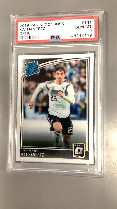 2018 Panini Donruss 191 Kai Havertz PSA 10