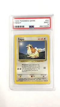 1999 Pokemon Game 57 Pidgey PSA