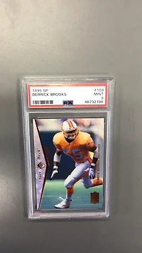 1995 Sp 103 Derrick Brooks PSA 9