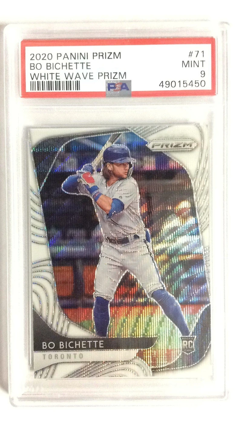 2020 Panini Prizm 71 Bo Bichette PSA 9