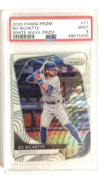 2020 Panini Prizm 71 Bo Bichette PSA 9