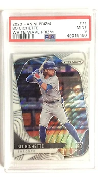 2020 Panini Prizm 71 Bo Bichette PSA 9