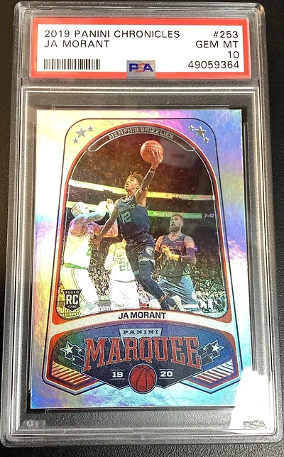 2019 Panini Chronicles 253 Ja Morant PSA