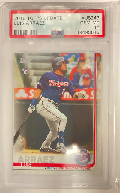 2019 Topps Update Us247 Luis Arraez PSA 10