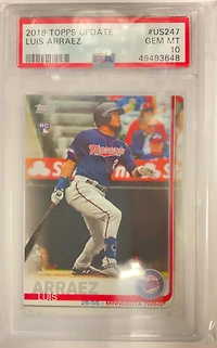 2019 Topps Update Us247 Luis Arraez PSA 10