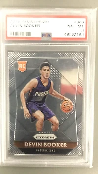 2015 Panini Prizm 308 Devin Booker PSA 8