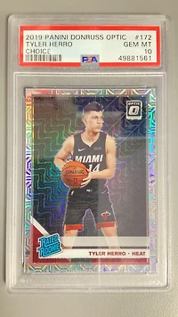 2019 Panini Donruss Optic 172 Tyler Herro Choice PSA 10