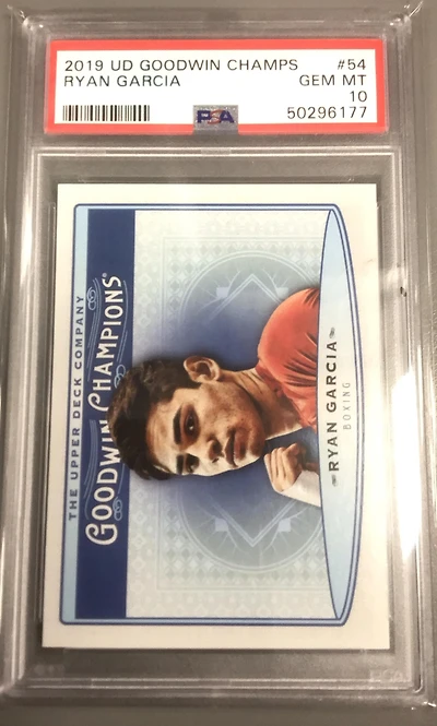 2019 Upper Deck Goodwin Champions 54 Ryan Garcia PSA 10