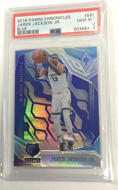 2018 Panini Chronicles Jaren Jackson Jr. PSA 10