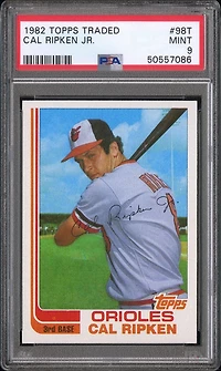 1982 Topps Traded 98t Cal Ripken Jr. PSA