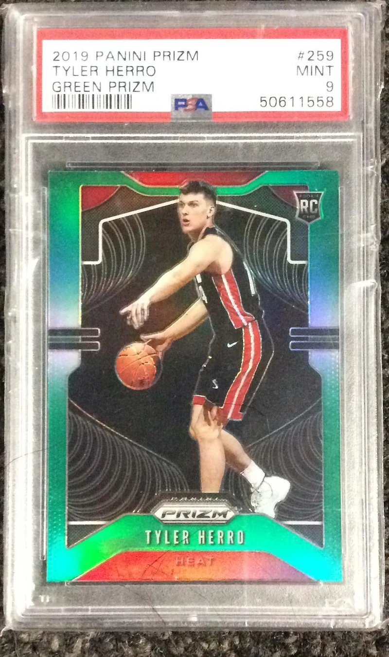 2019 Panini Prizm 259 Tyler Herro Prizm PSA