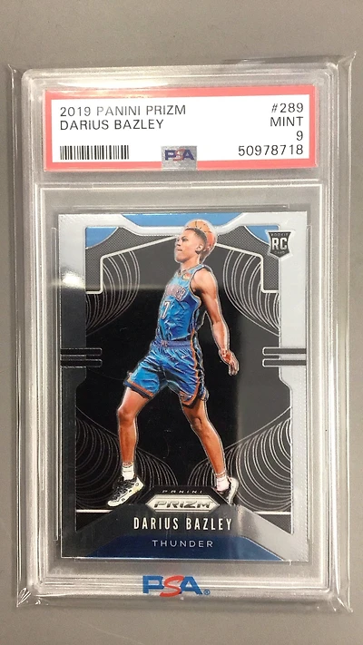 2019 Panini Prizm 289 Darius Bazley PSA