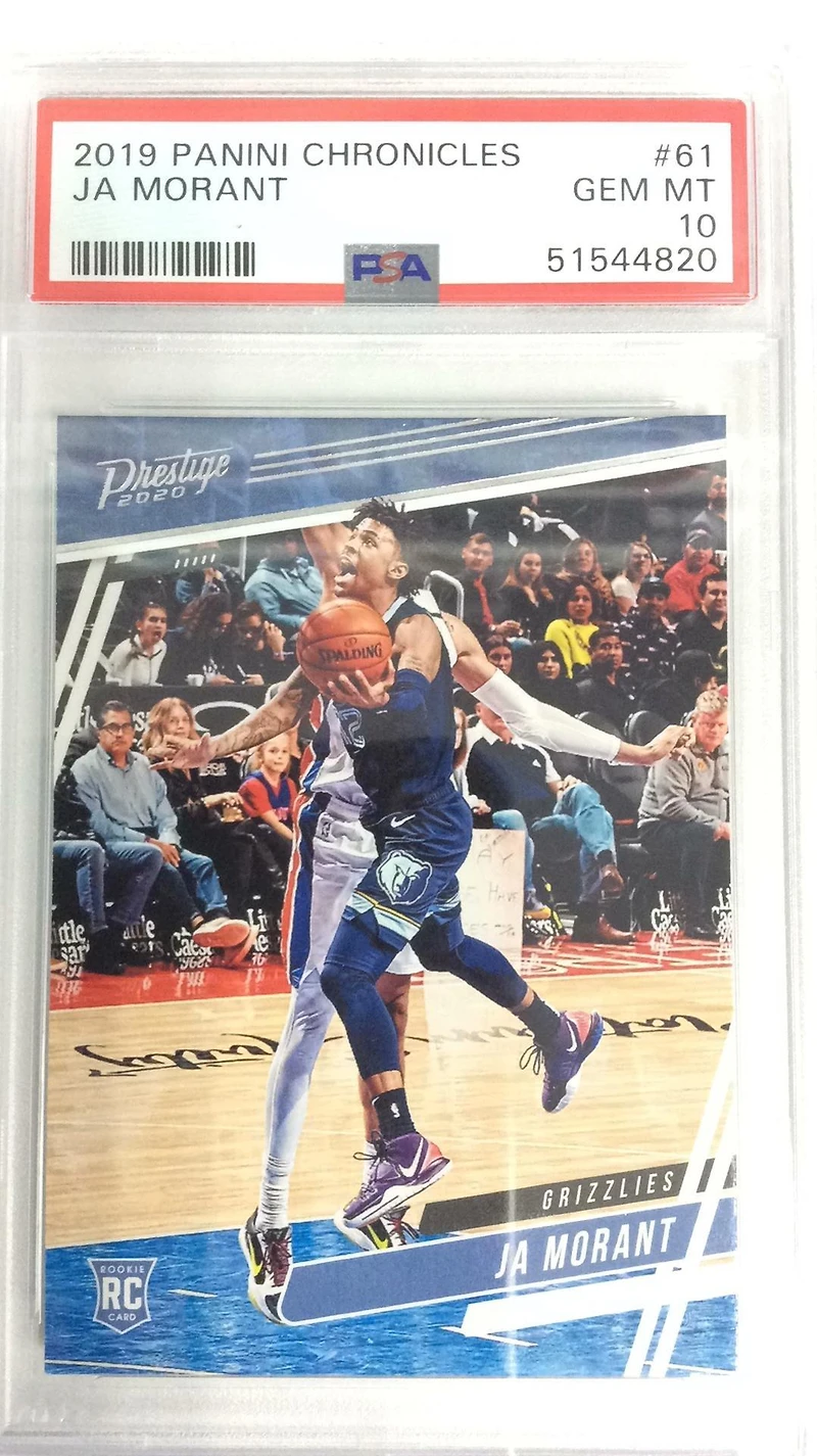 2019 Panini Chronicles Ja Morant PSA 10
