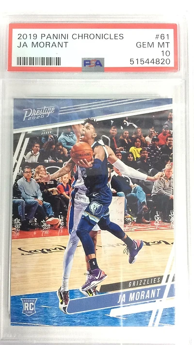 2019 Panini Chronicles Ja Morant PSA 10