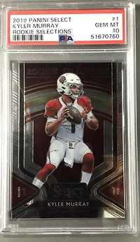 2019 Panini Select Rookie Selections 1 Kyler Murray PSA 10