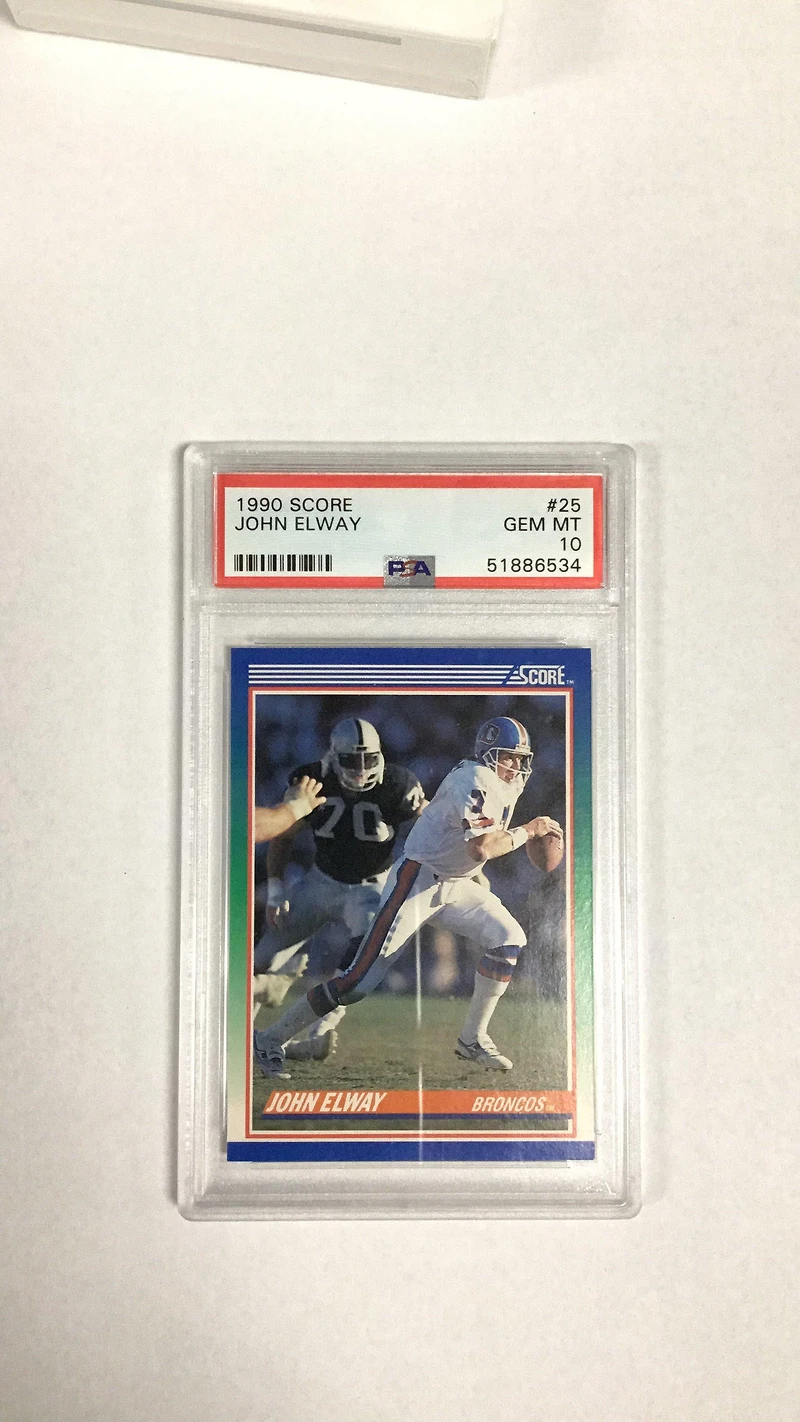 1990 Score 25 John Elway PSA 10
