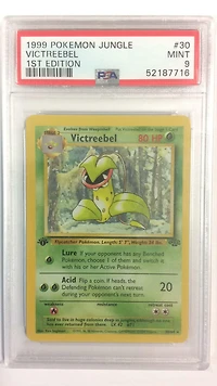 1999 Pokemon Jungle 30 Victreebel 1st Edition PSA
