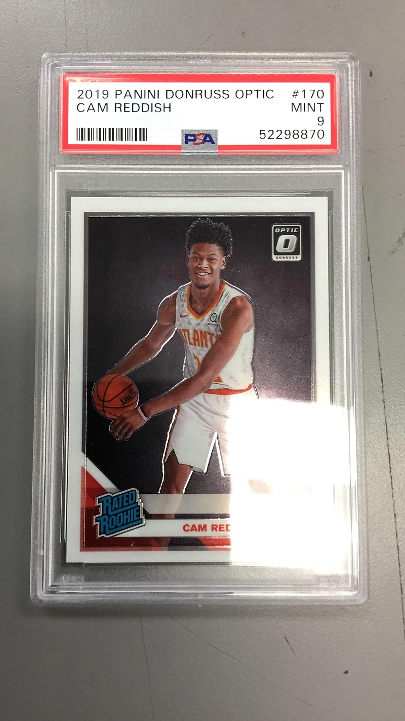 2019 Panini Donruss Optic 170 Cam Reddish PSA 9