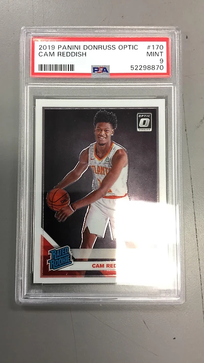 2019 Panini Donruss Optic 170 Cam Reddish PSA 9