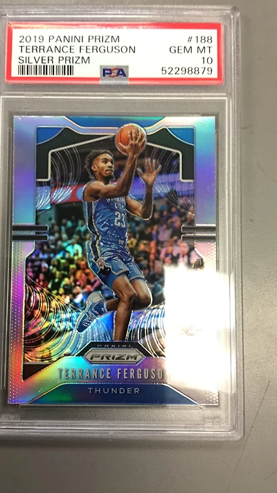 2019 Panini Prizm 188 Terrance Ferguson Silver Prizm PSA 10