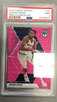 2019 Panini Mosaic 191 Jerami Grant PSA 9