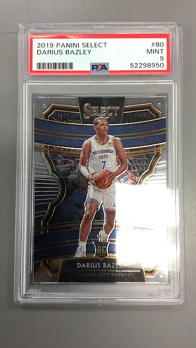 2019 Panini Select Darius Bazley PSA