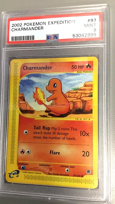 2002 Pokemon Expedition Charmander PSA