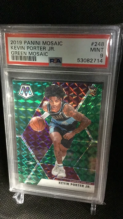 2019 Panini Mosaic 248 Kevin Porter Jr. Mosaic PSA 9