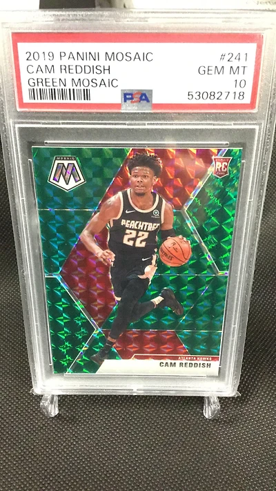 2019 Panini Mosaic Cam Reddish Mosaic PSA