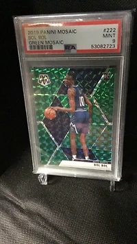 2019 Panini Mosaic 222 Bol Bol Green Mosaic PSA 9