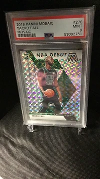 2019 Panini Mosaic 276 Tacko Fall Mosaic PSA 9